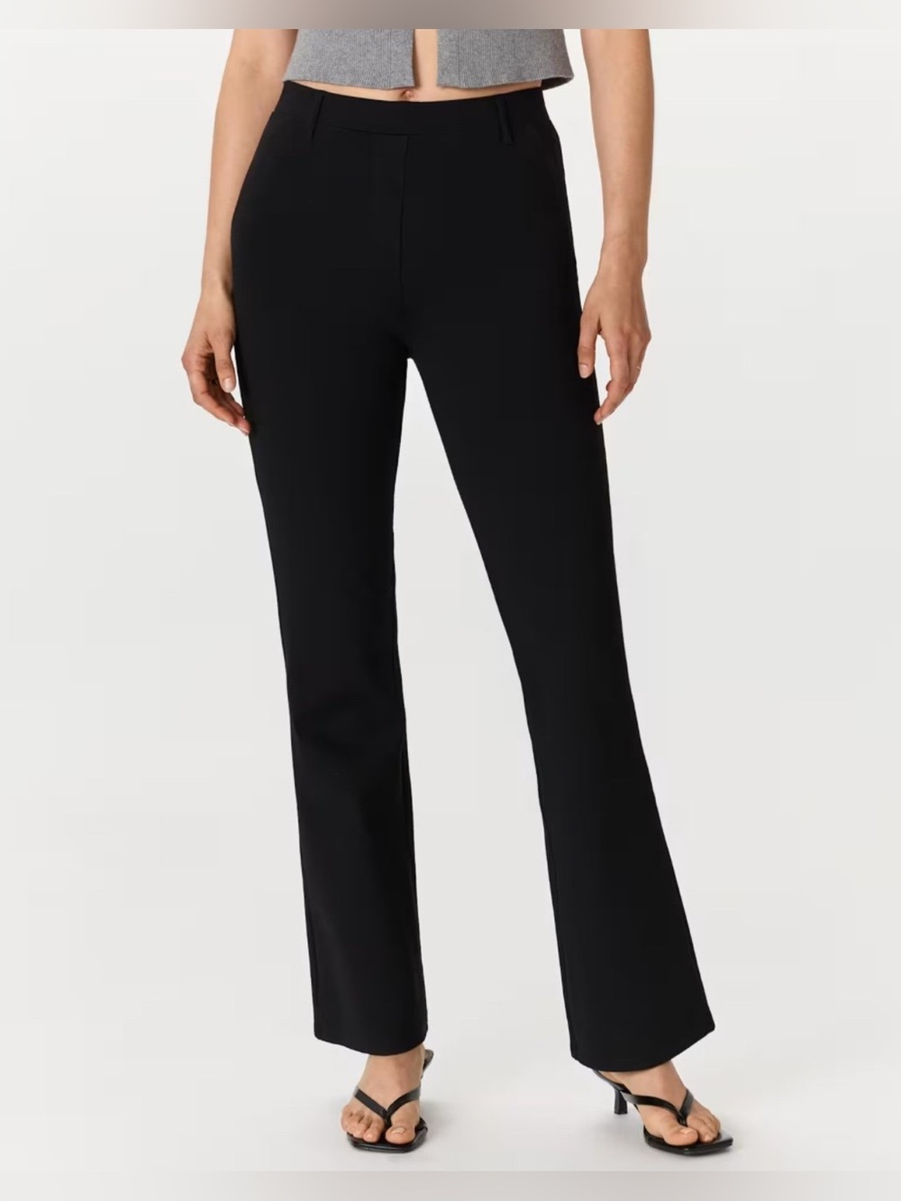 Quince Ultra-Stretch Ponte Bootcut Pants XL Petite